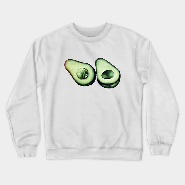 Avocado Art Crewneck Sweatshirt by MosaicTs1